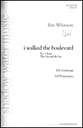 I Walked the Boulevard SATB choral sheet music cover